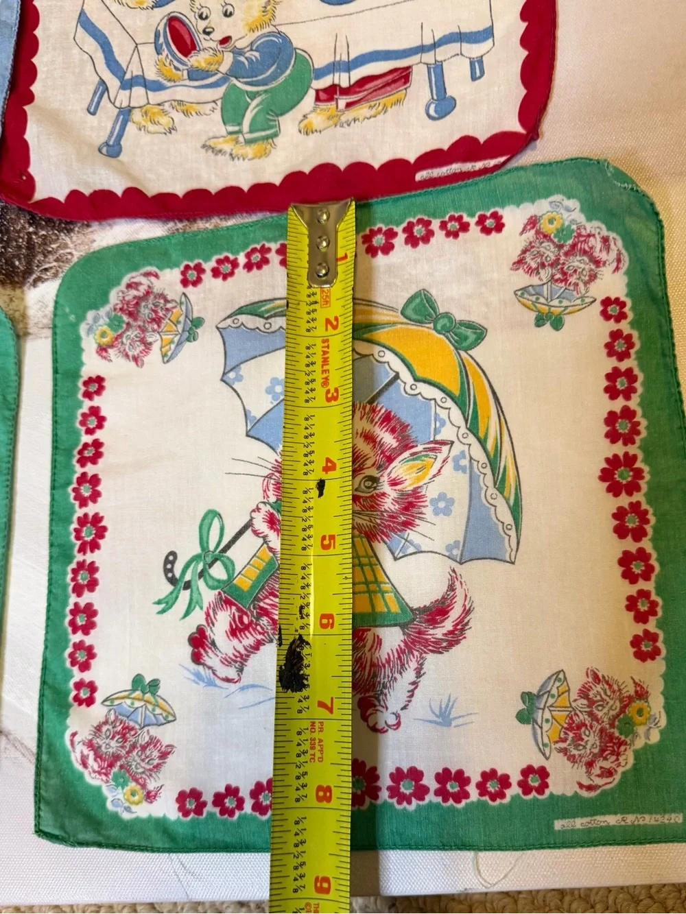 Vintage Children’s Hankerchiefs